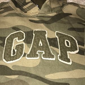 Boys Gap Camo Hoodie